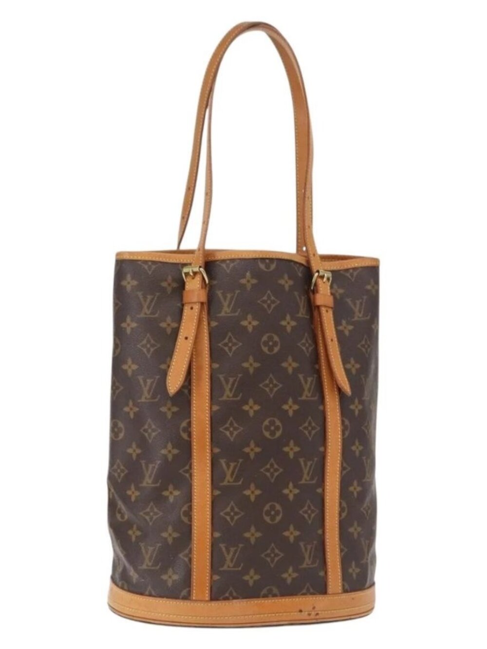 LOUIS VUITTON Monogram Bucket GM Shoulder Bag M42236 LV Auth 162785 - Picture 2 of 16